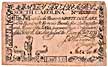 Ninety dollar note issued by the Assembly of South Carolina on February 8, 1779.  The note is alos identified as being equivalent to 146 pounds 5 shillings in South Carolina currency.