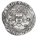 Silver groat of Henry VI, as king of England, 1422–1461 A.D.