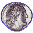 Silver tetradrachm of Ptolemy I,  323–283 B.C.